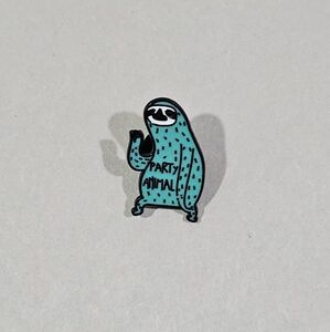 Sloth Enamel Pin Brooch Lapel Aesthetic & Collectible Pins